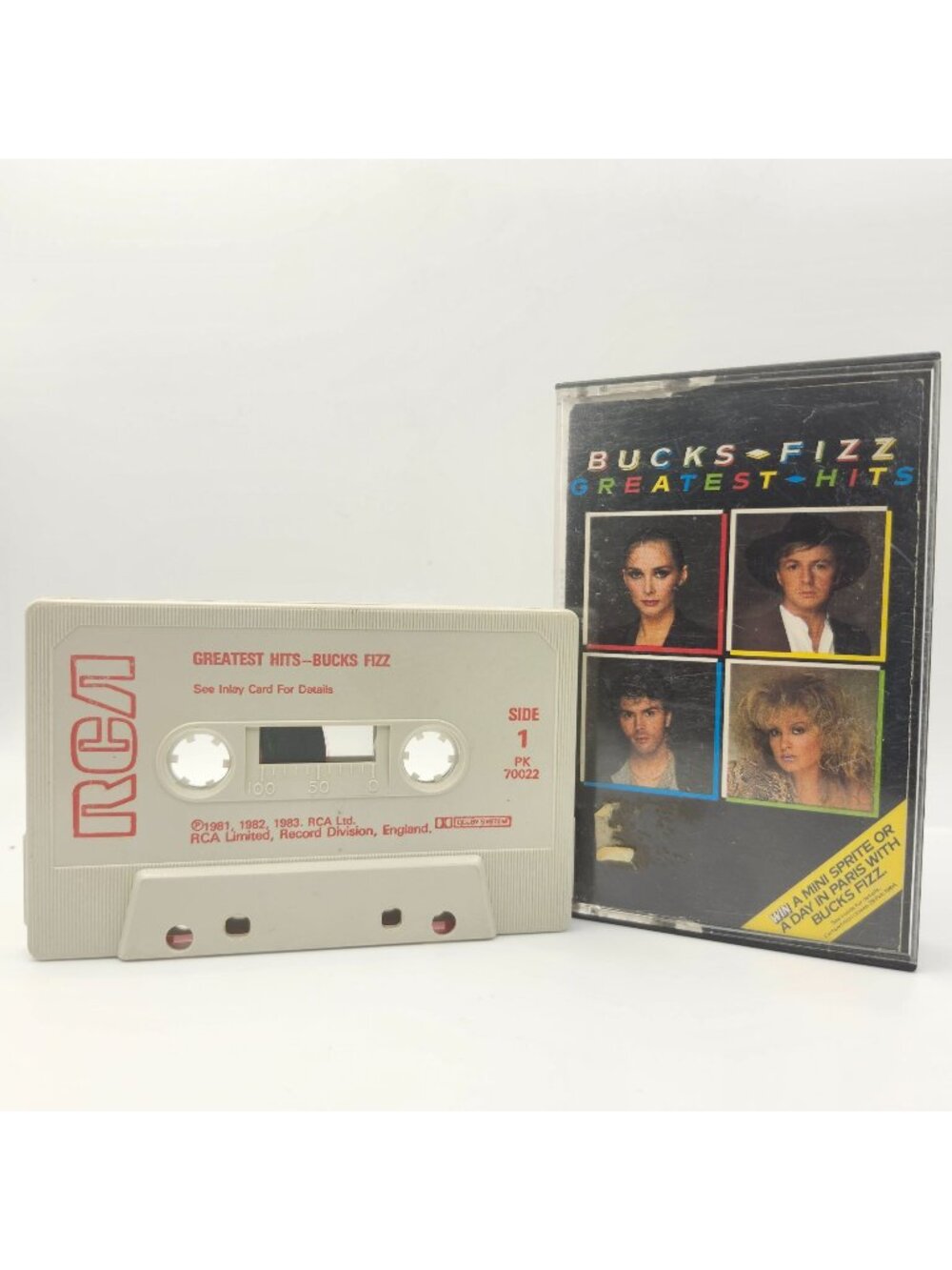 Bucks Fizz Greatest Hits Cassette 1983 RCA Records PK70022 UK Import